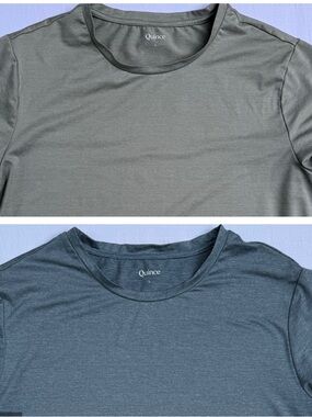 Quince Flowknit Breeze Tee bundle – 2 shirts - Large